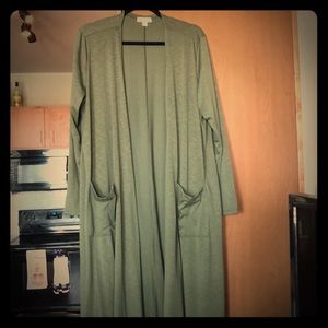 LulaRoe Olive Sarah Cardigan XL
